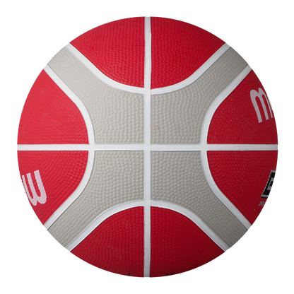 Molten BGR Rubber Basketball - Red/Grey